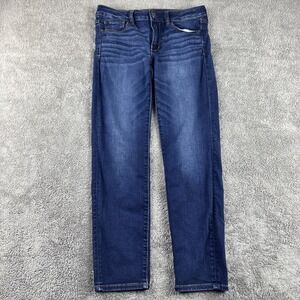 American Eagle Jeans Womens 8‎ S Blue Next Level Skinny